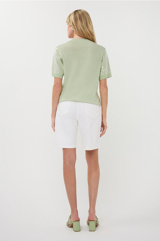 EsQualo groene dames trui | Model