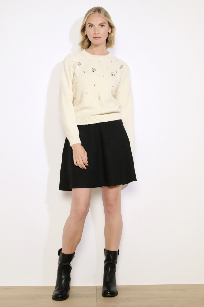 LolaLiza beige dames trui | Model