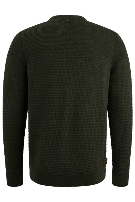 PME legend zwarte heren trui | Achteraanzicht