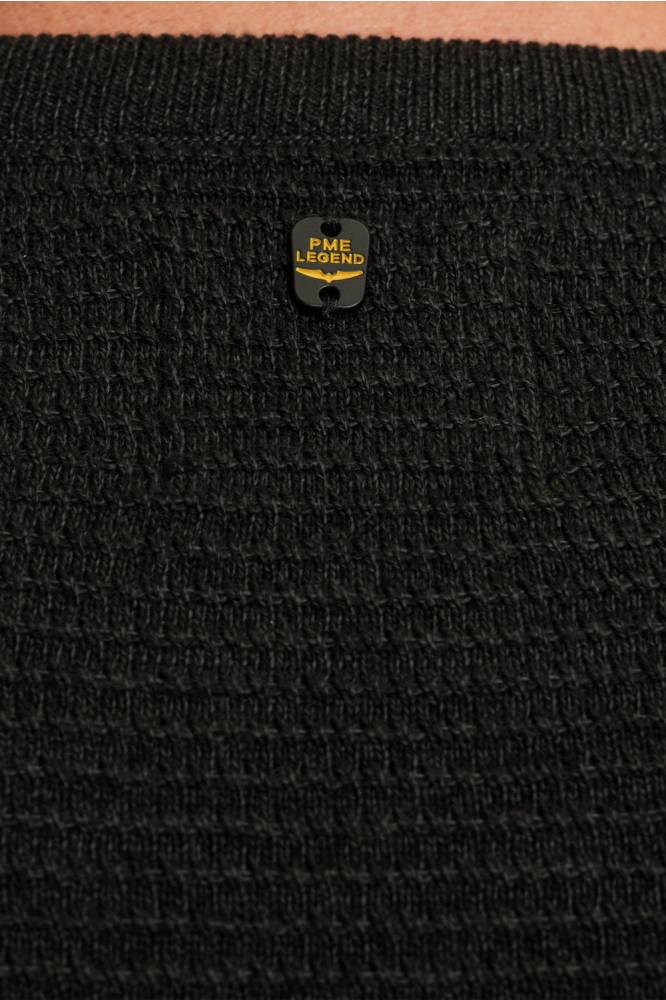 PME legend zwarte heren trui | Close up