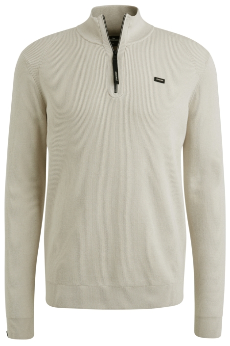 Vanguard beige heren trui | Vooraanzicht