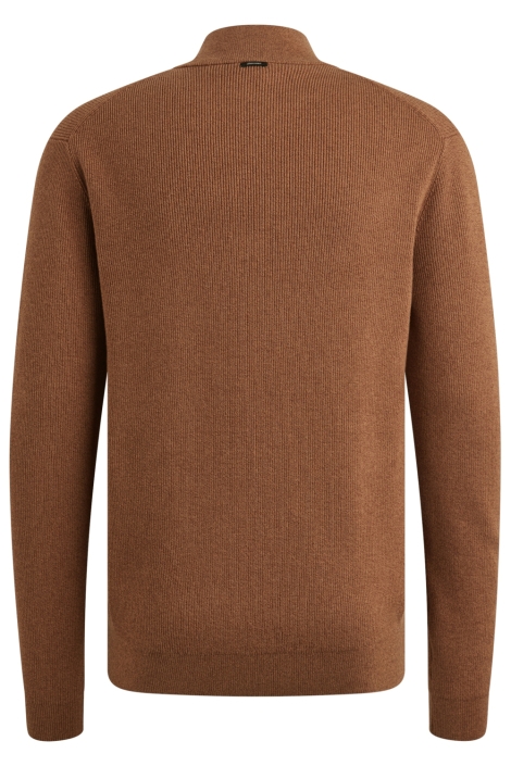 Vanguard bruine heren trui | Achteraanzicht