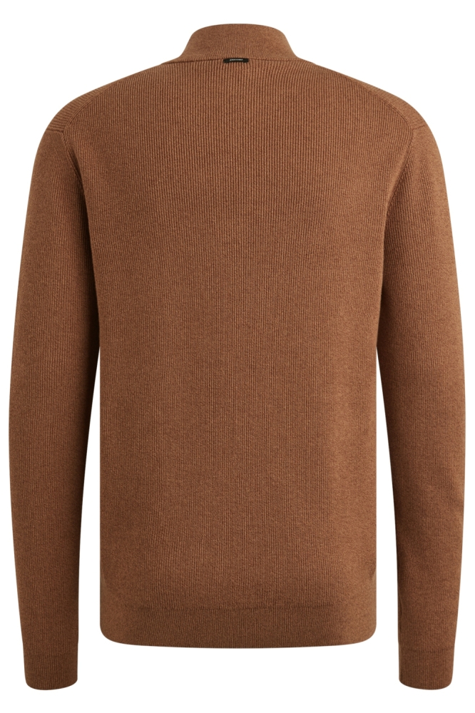 Vanguard bruine heren trui | Achteraanzicht