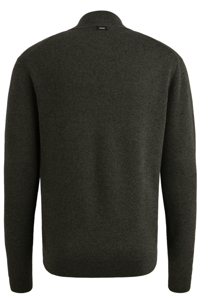 Vanguard groene heren trui | Achteraanzicht