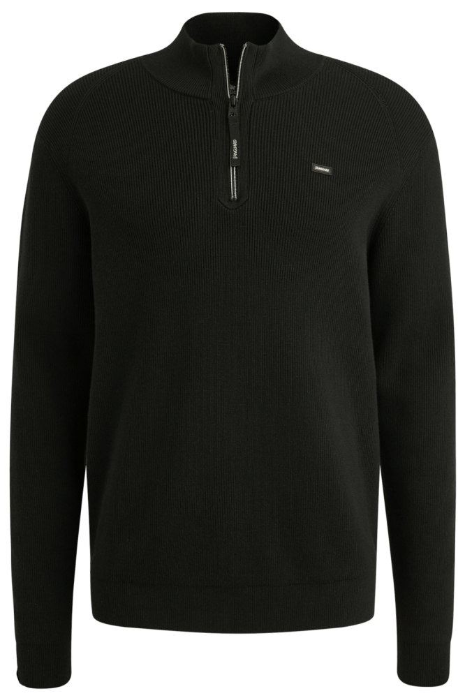 Vanguard zwarte heren trui | Vooraanzicht