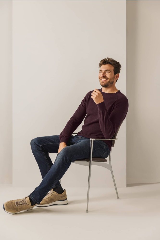 State of Art bordeaux heren trui | Model