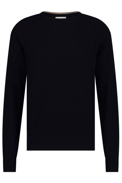 State of Art blauwe heren trui | Vooraanzicht