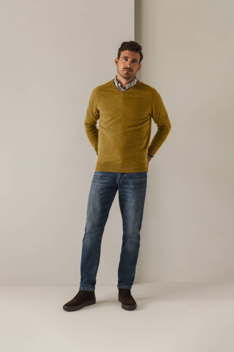 State of Art gele heren trui | Model