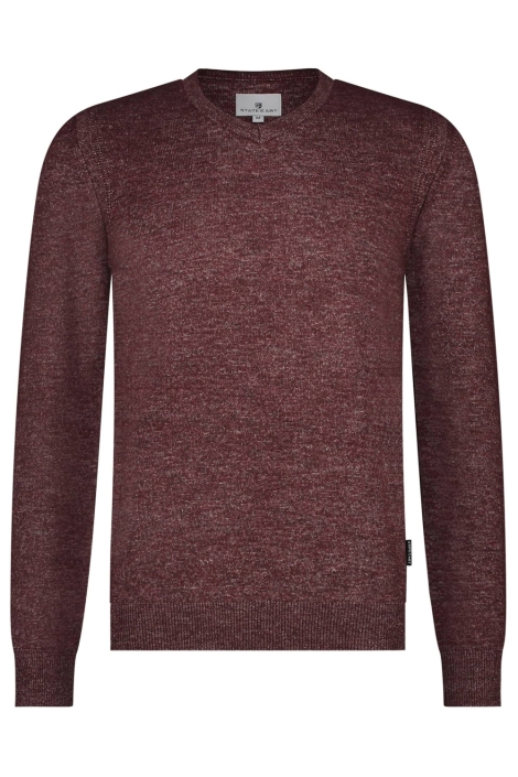 State of Art bordeaux heren trui | Vooraanzicht