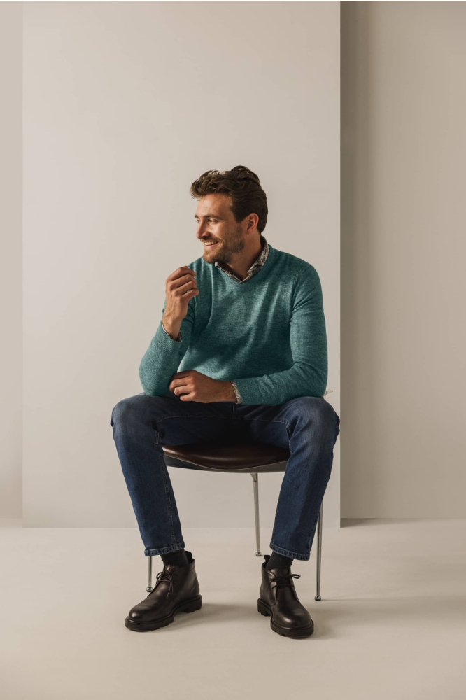 State of Art groene heren trui | Model