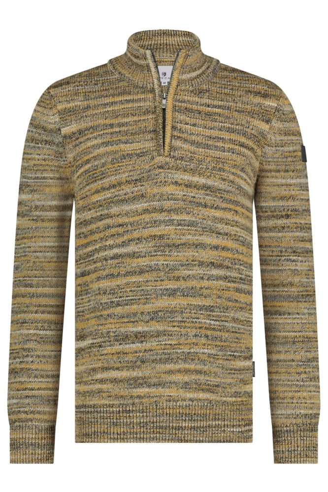 State of Art gele heren trui | Vooraanzicht