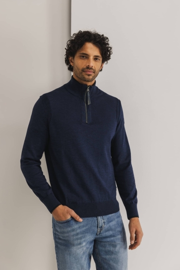 State of Art Trui TRUI MET HALVE RITS 13124913 5900