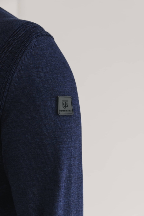 State of Art blauwe heren trui | Kleurstaal