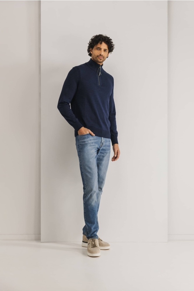 State of Art blauwe heren trui | Model