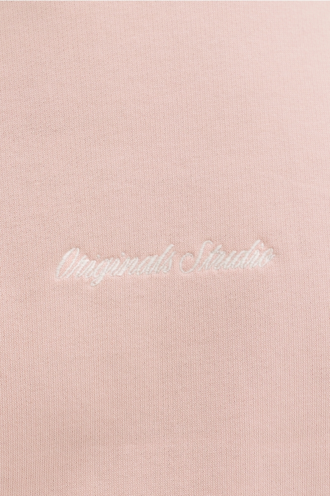 Jack & Jones roze heren sweater | Kleurstaal