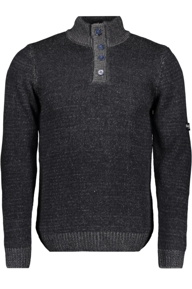 Ballin blauwe heren trui | Vooraanzicht