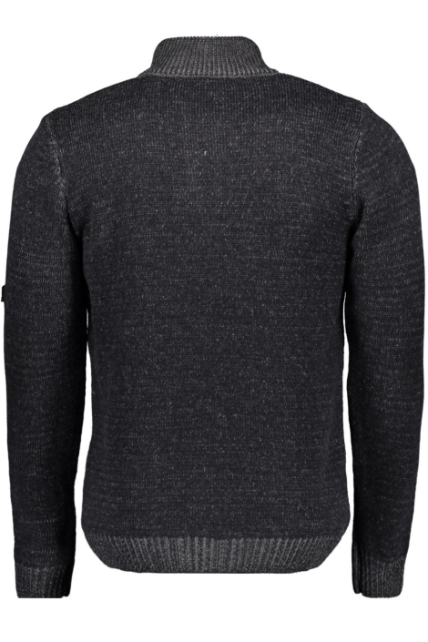 Ballin blauwe heren trui | Achteraanzicht