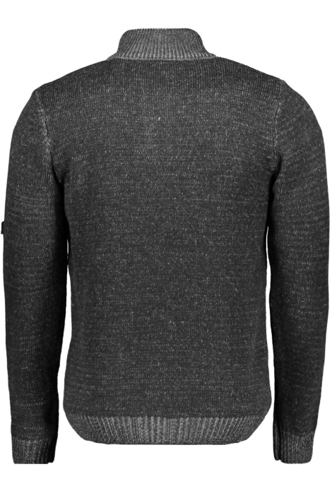 Ballin zwarte heren trui | Achteraanzicht