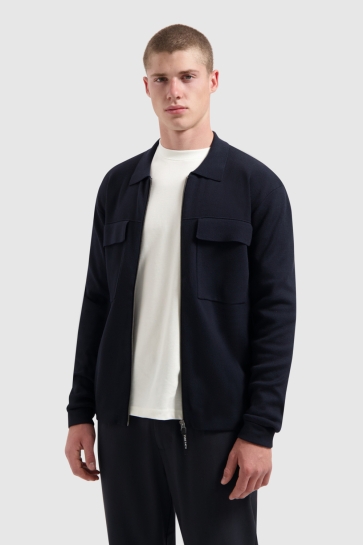 Pure Path Vest REGULAR FIT KNITWEAR 25030817 57 DARK NAVY