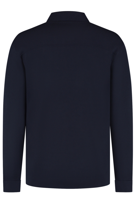 Pure Path blauwe heren vest | Achteraanzicht