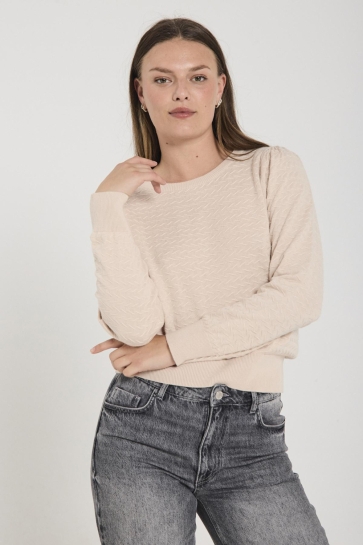 Freequent fqdodo pullover Beige
