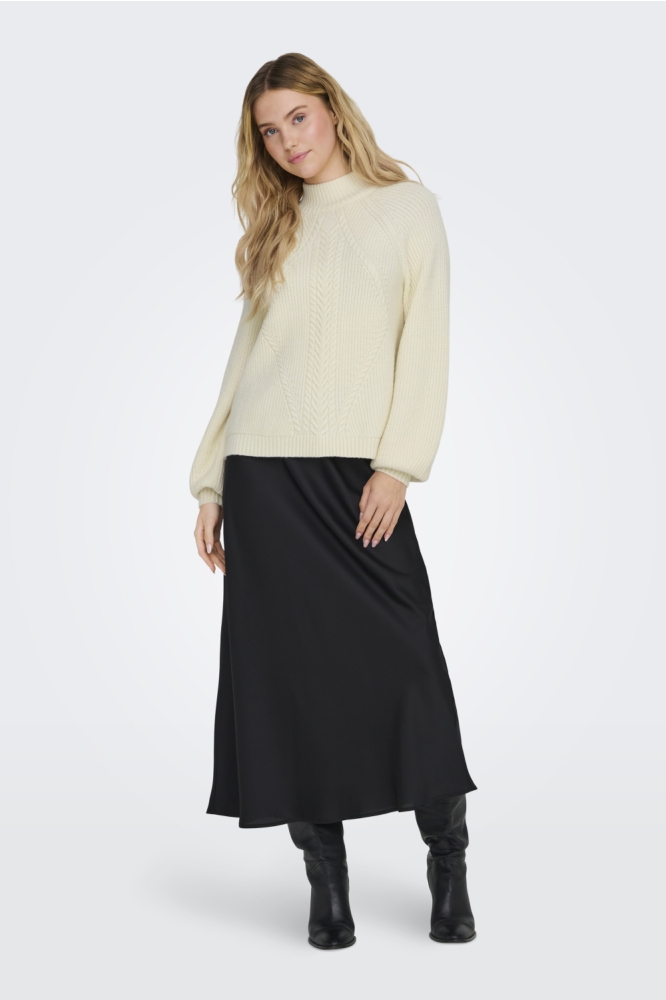 Only beige dames trui | Model