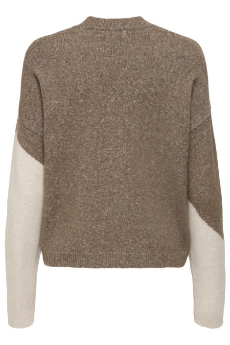 Jacqueline de Yong zand dames trui | Achteraanzicht