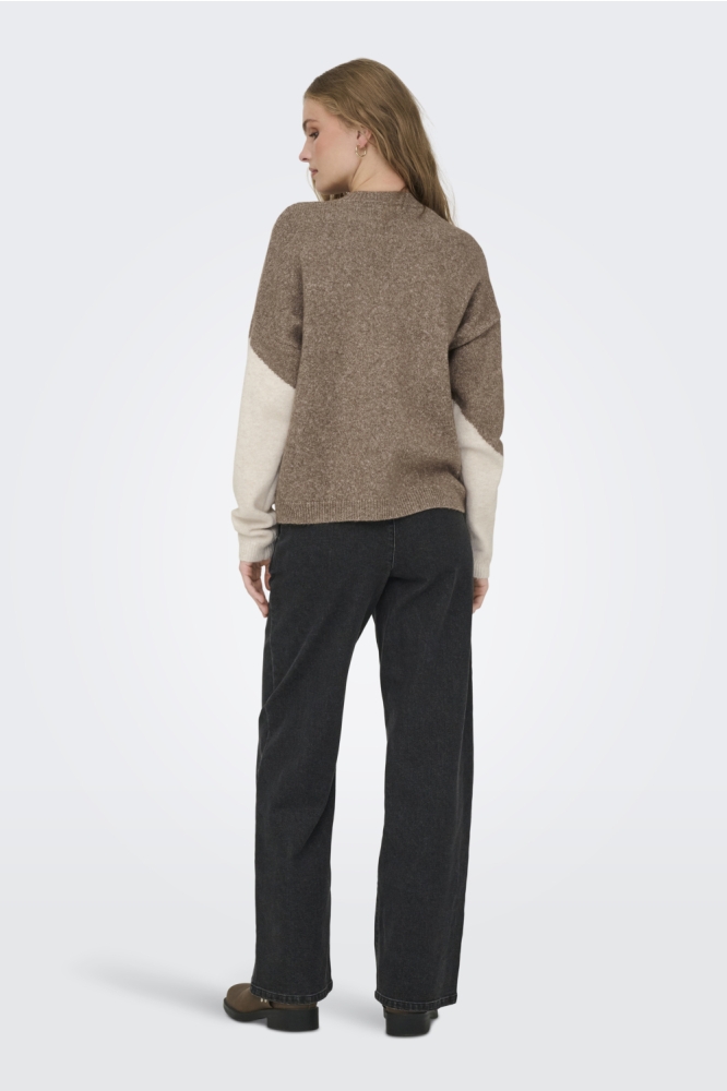 Jacqueline de Yong zand dames trui | Model