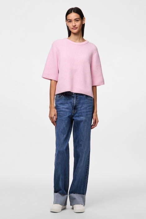 Pieces roze dames trui | Model