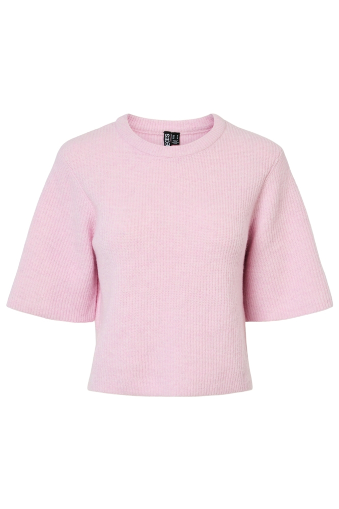 Pieces roze dames trui | Vooraanzicht