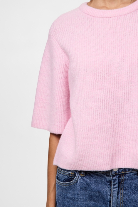 Pieces roze dames trui | Close up