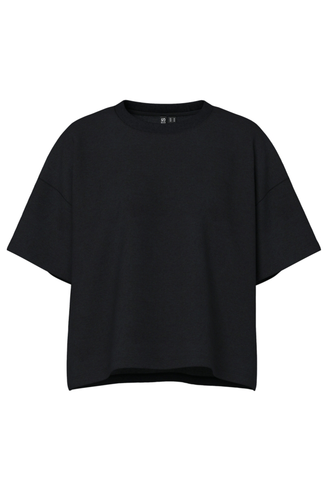 Pieces zwarte dames sweater | Vooraanzicht