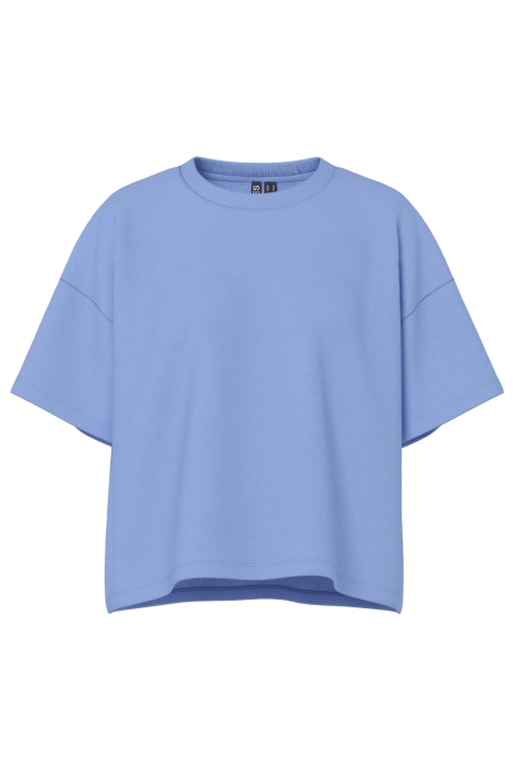 Pieces blauwe dames sweater | Vooraanzicht