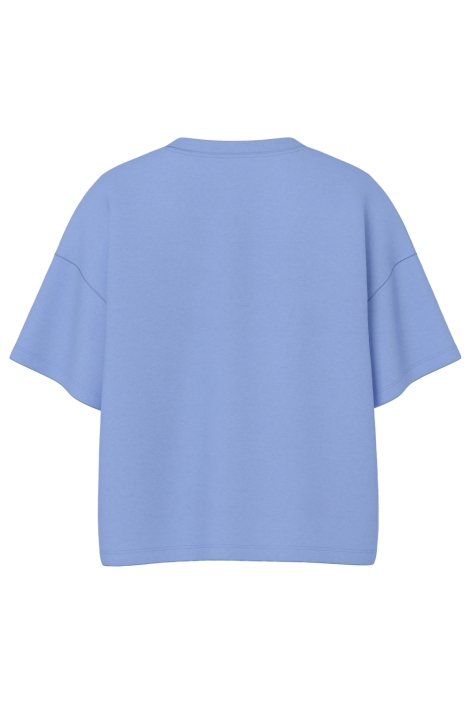 Pieces blauwe dames sweater | Achteraanzicht