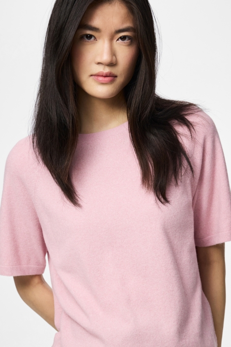 Pieces roze dames trui | Close up