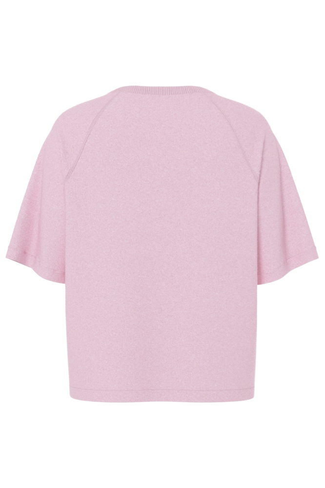 Pieces roze dames trui | Achteraanzicht