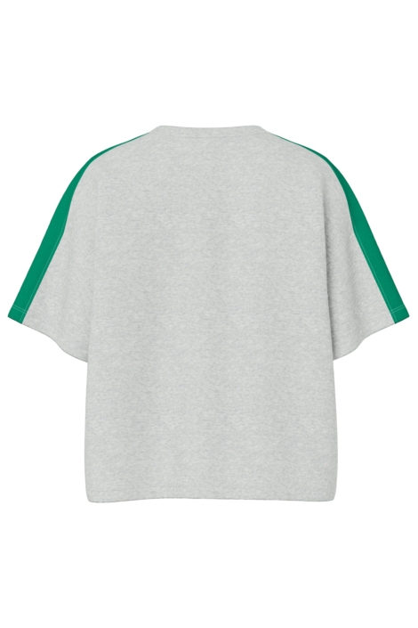 Pieces grijze dames sweater | Achteraanzicht