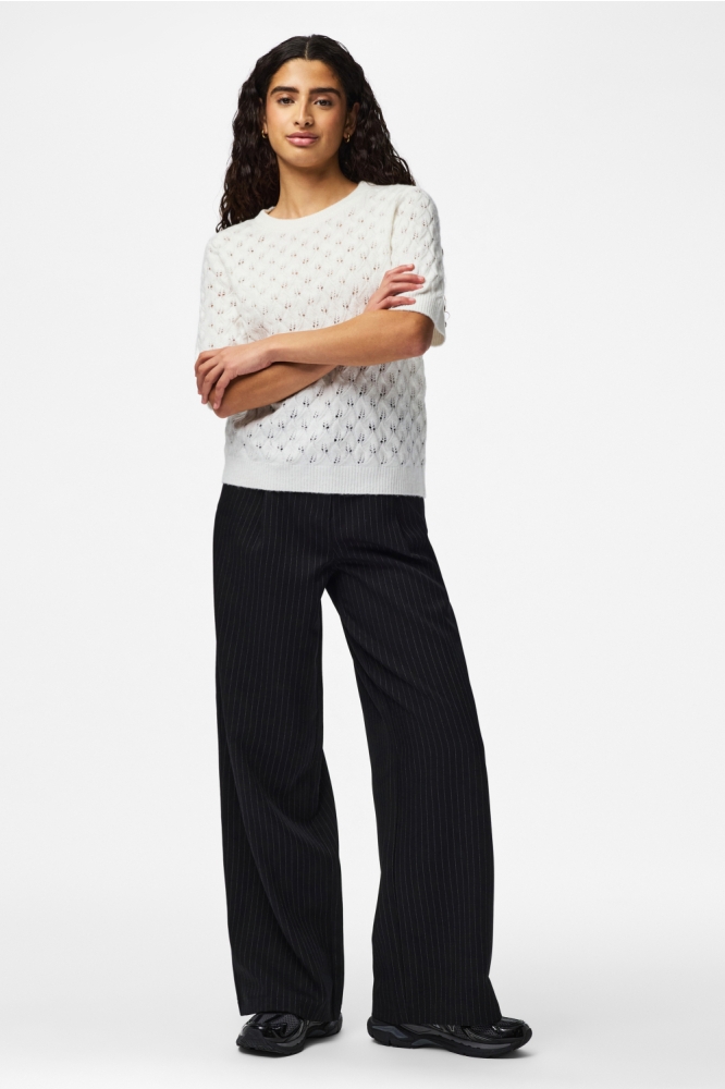 Pieces witte dames trui | Model