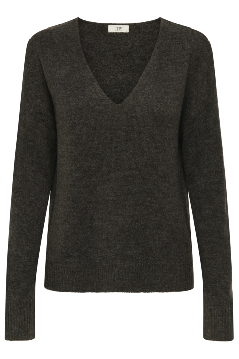 Jacqueline de Yong bruine dames trui | Vooraanzicht