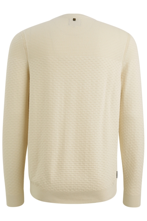 PME legend beige heren trui | Achteraanzicht