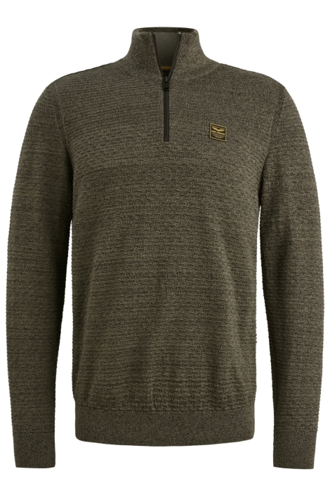 PME legend groene heren trui | Vooraanzicht