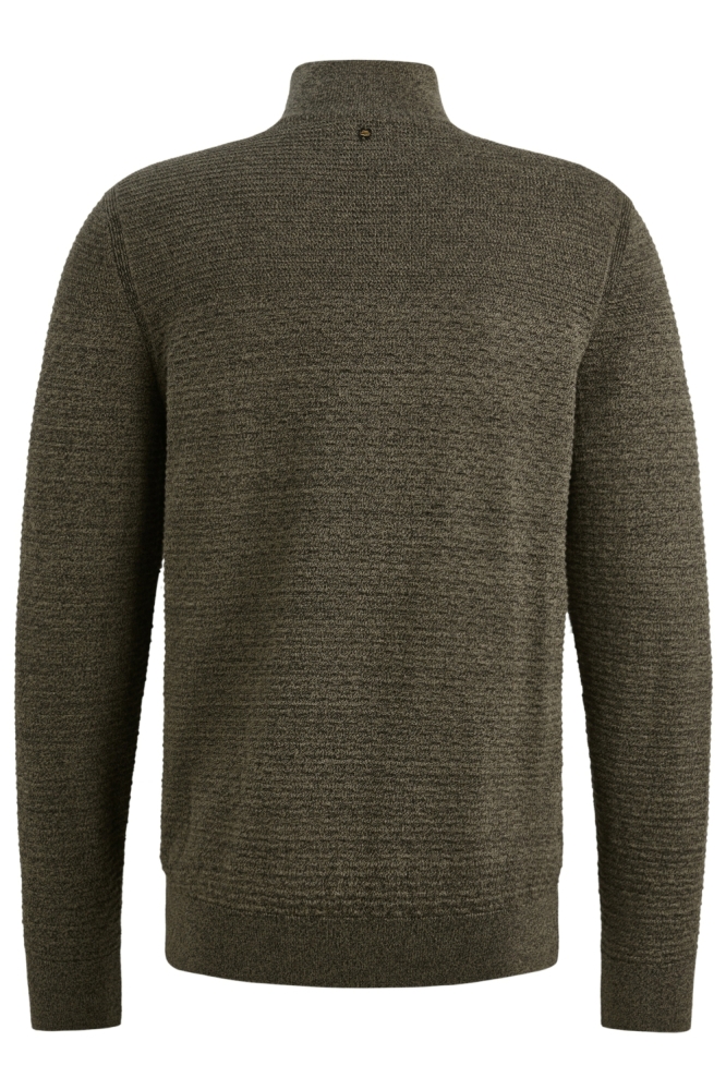 PME legend groene heren trui | Achteraanzicht