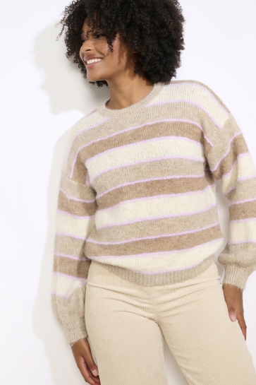 LolaLiza Trui N FOURSTRI 04007091 2572 Light Taupe/Lilac