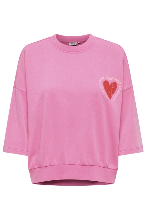 Only roze dames sweater | Vooraanzicht