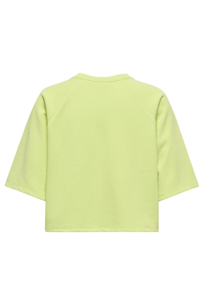 Only groene dames sweater | Achteraanzicht