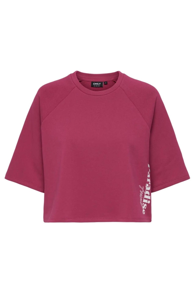 Only paarse dames sweater | Vooraanzicht