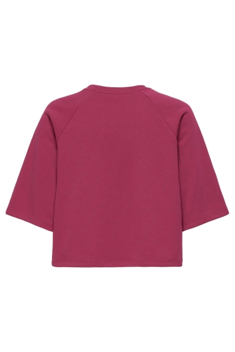 Only paarse dames sweater | Achteraanzicht