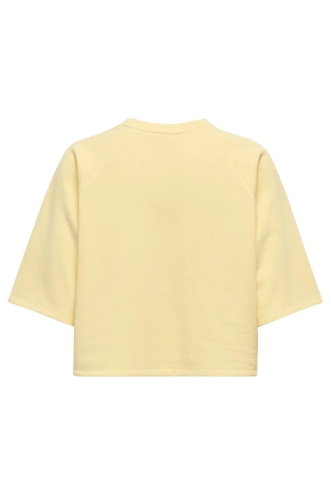 Only gele dames sweater | Achteraanzicht