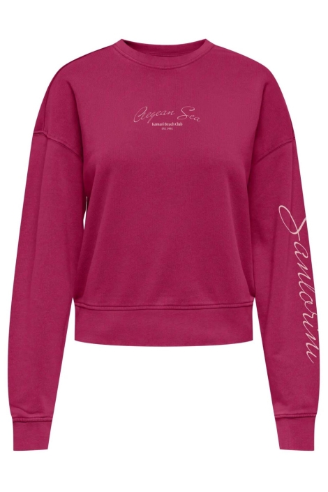 Only roze dames sweater | Vooraanzicht