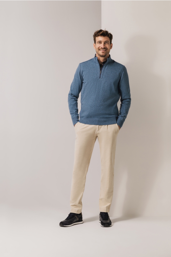 State of Art blauwe heren trui | Model